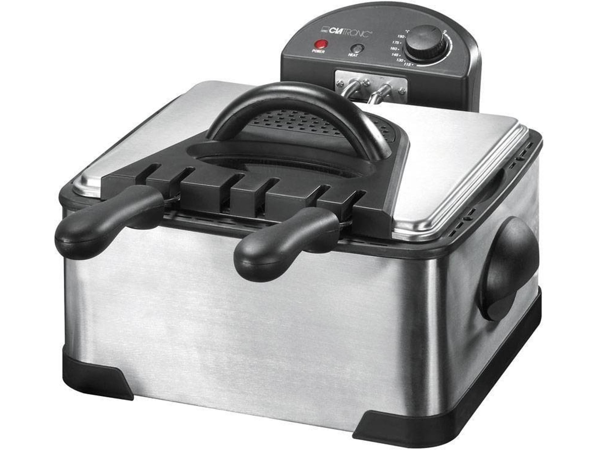 Freidora de Aceite CLATRONIC FR 3195 (4 kg - Inox)