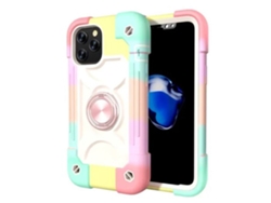 Capa Para Iphone14 Antichoque Antiqueda Com Suporte Anel Rotativo 360 Graus Proteção Total Rugged