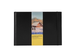 Cuaderno De Bocetos Para Acuarela, 230 G/m², 36 Hojas, 21 X 14,8 Cm, Para Artistas, Estudiantes Y Viajeros - Papel Grueso, De Doble Cara Y Resistente Al Agua.