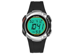 Reloj Deportivo Electrónico Impermeable Para Estudiantes Synoke (negro Plata)