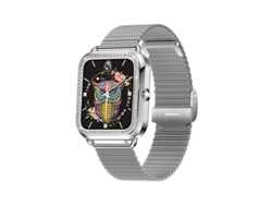 Reloj inteligente Bluetooth Bestvite para mujer, pantalla táctil HD de 1,6 pulgadas, monitor de frecuencia cardíaca y sueño, compatible con llamadas y chats de voz.