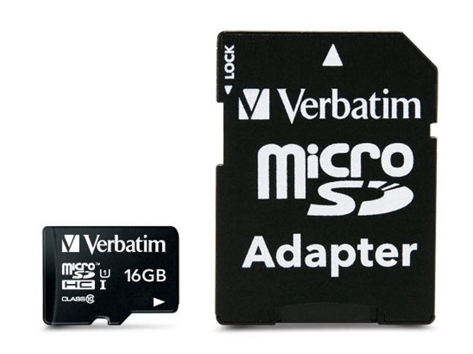 Tarjeta de Memoria VERBATIM 16GB Classe 10