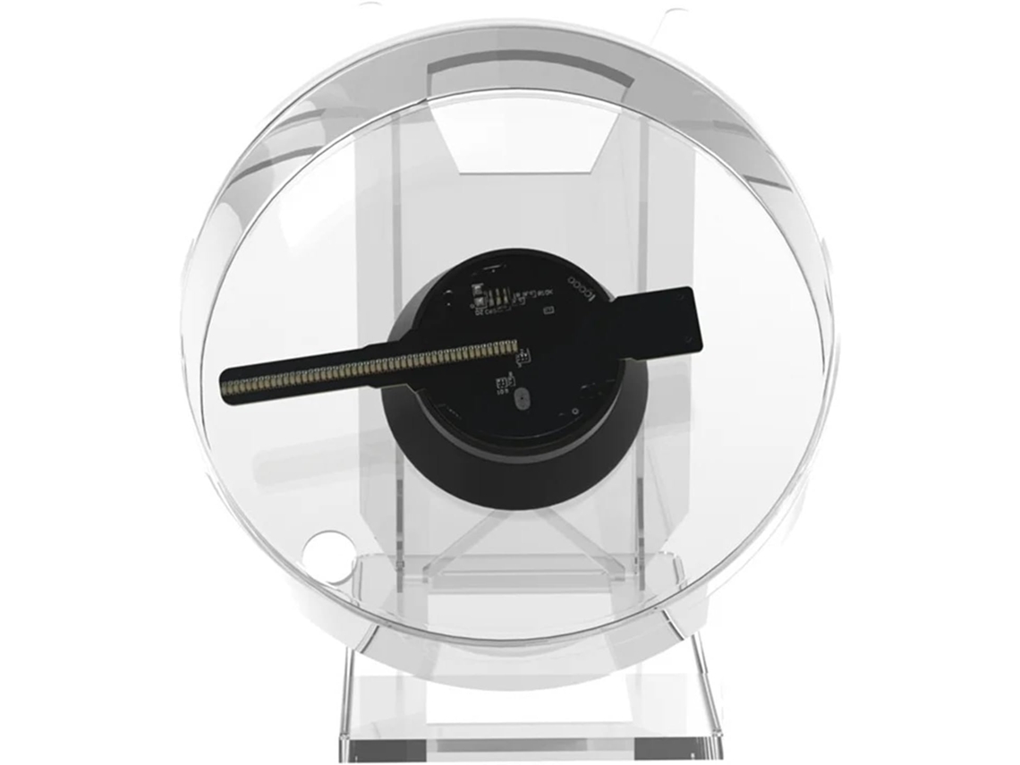 Proyector Holográfico 3d Con Ventilador, Lámpara De Escritorio Led Y Reproductor.
