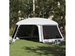 Carpa para piscina con mosquiteros desmontables y paredes de malla gris Wsd285153 Lovely Home