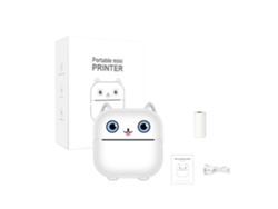 Impresora Térmica Portátil Bluetooth X15 Blanca SIURN