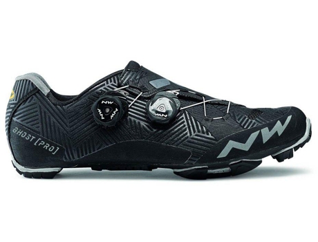 Zapatillas para Hombre NORTHWAVE Mtb Ghost Pro Negro para Ciclismo (EU 42)