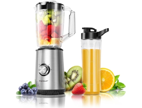 Batidora Vaso AIGOSTAR 300100RKO (350 W - 1 L - Gris)