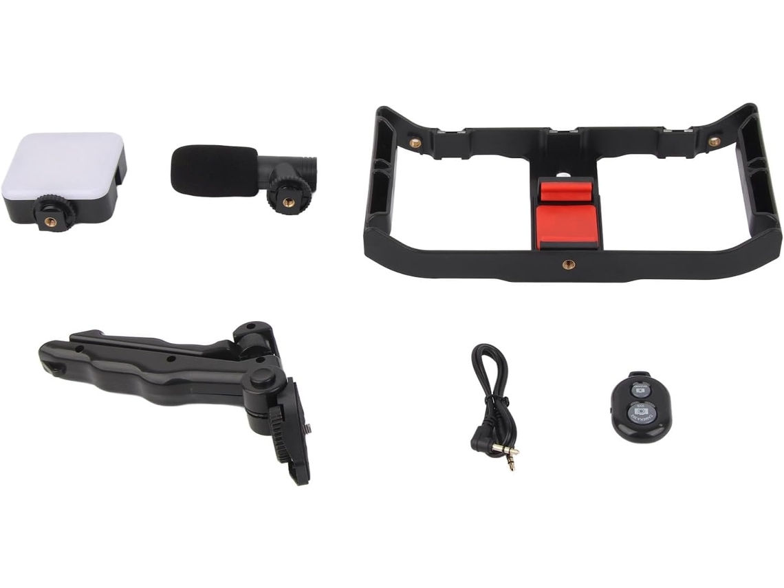 Kit de micrófono multifunción para smartphone y vlogging SFUSHOS
