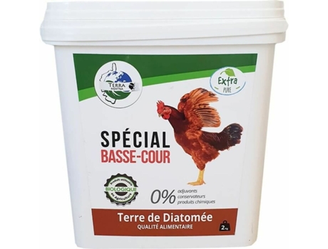 Abono orgánico TERRA NOSTRA Diatomée Tierra Gallina Granja 2 Kg