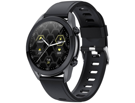 Smartwatch MDUG Monitor de Frequência Cardíaca Preto