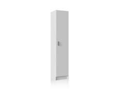 Armario multiusos 1 columna Blanco 37 x 180 x 37cm cm