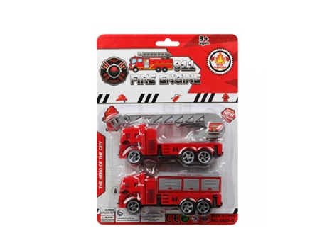 Camión de Bomberos Rojo De fricción 26 x 19 cm
