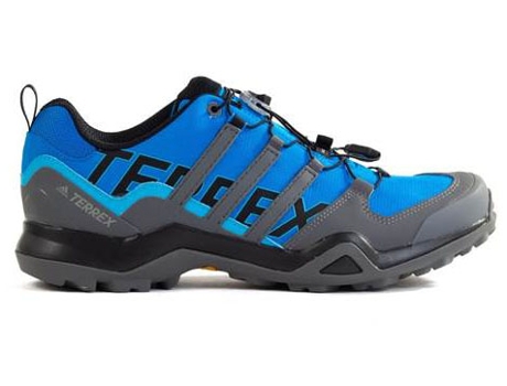 Zapatillas Deportivas ADIDAS Terrex Swift R2 (Grafito, Azul - Material Sintético, Tejido- 42)