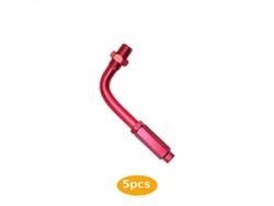 Ajustador de cable del acelerador universal 2/3/5 para motocicletas y bicicletas MTB, 90 grados, negro.
