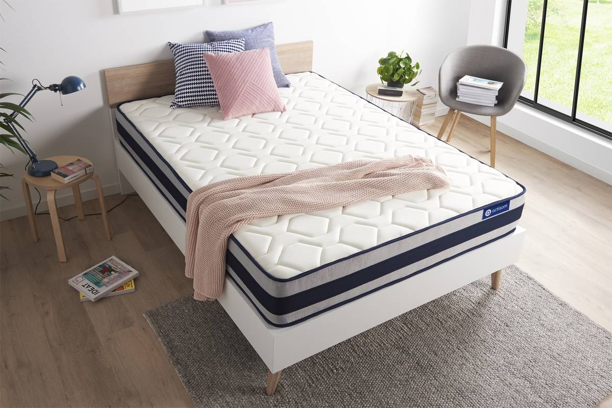 Colchón ACTISOM Actilatex Ergo (135x190 cm - Espuma Viscoelástica)