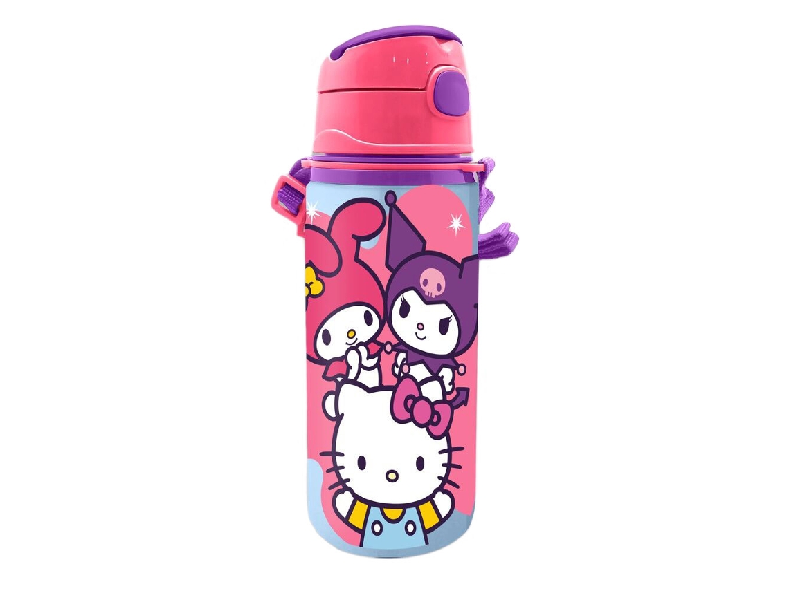 Botella De Aluminio Hello Kitty And Friends 600ml Hk50206