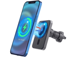 Cargador Sem Carro Estrutura Móvel Estação para iPhone 12 Mini YIZHOOD Negro