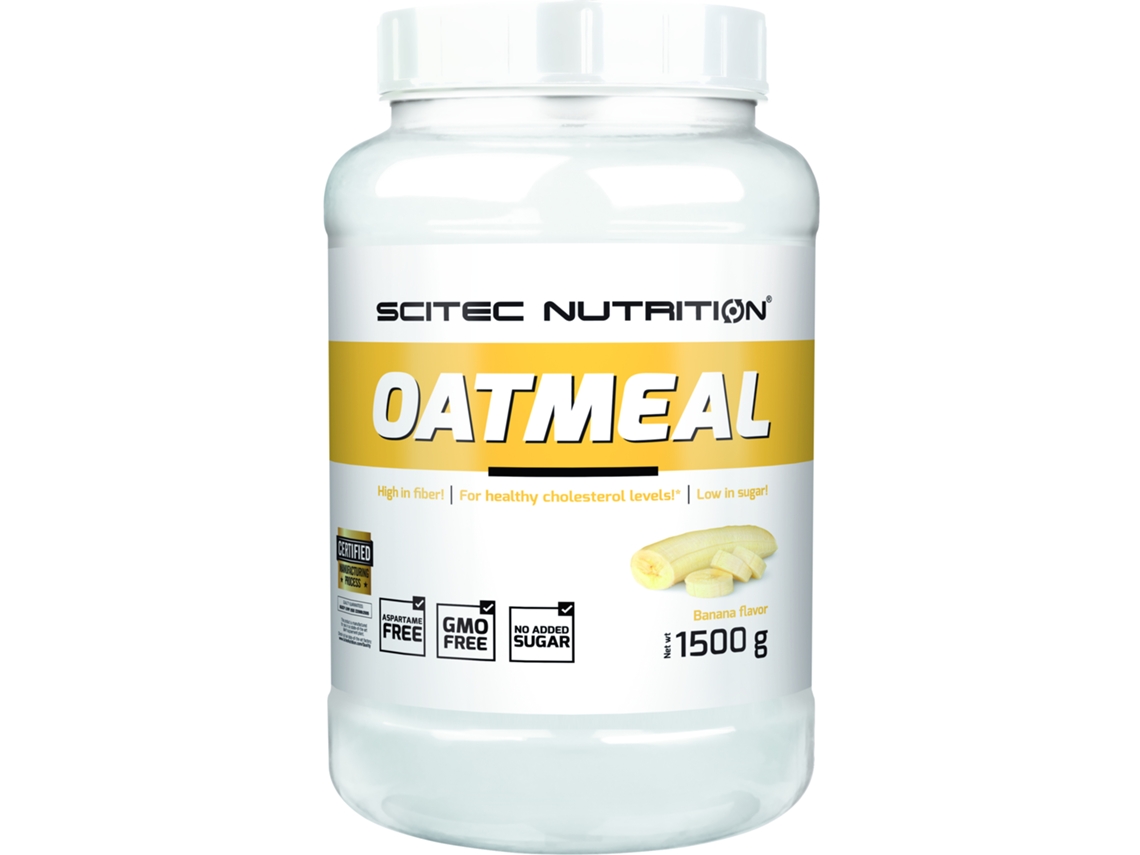 Harina De Avena SCITEC NUTRITION Oatmeal (1500 Gr - Banana)