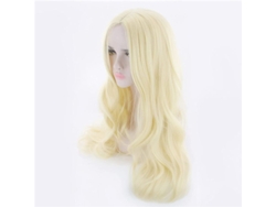 2026altiro-peluca Larga Rizada Roja De 75 Cm (29,5 Pulgadas) Para Mujer, Ideal Para Cosplay Y Fiestas De Halloween.