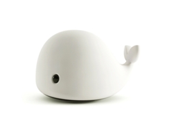 2026-luz Nocturna Ballena Silicona Recargable Con Sensor Táctil, 7 Efectos De Luz, 800mah, Ideal Para Niños Y Guardería