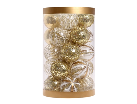 Conjunto de Adornos de Árbol de Navidad ZMDECQNA Piezas Decoración Adorno Mm - 25un (60 mm)
