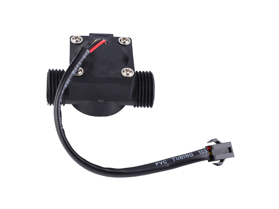 2026dz-sensor De Flujo De Agua De Alto Precisión Efecto Hall Para Caldera G1/2 Controlador Yf-21