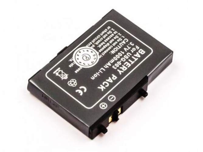 Batería para Nintendo DS Lite INDIGO BIRD 1000mAh 3 Negro
