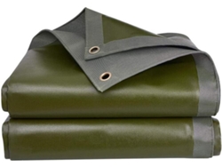 Lona Impermeable De Alta Resistencia Para Camiones Con Ojales De Aluminio.