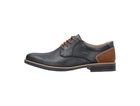 Zapatos de Hombre RIEKER Piel Azul (44)