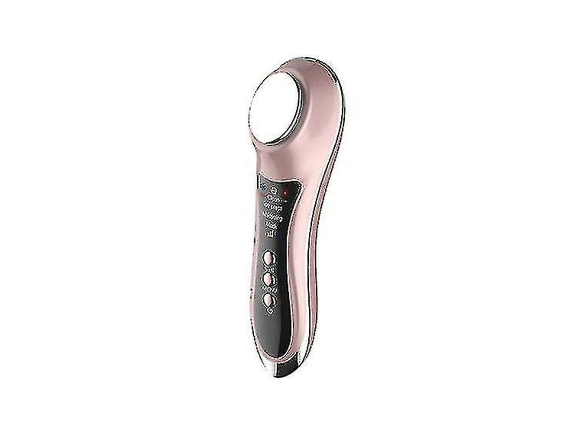 Máquina reafirmante y lifting facial Yunzii Gold, instrumento de belleza con sonido, masajeador facial de calor y frío