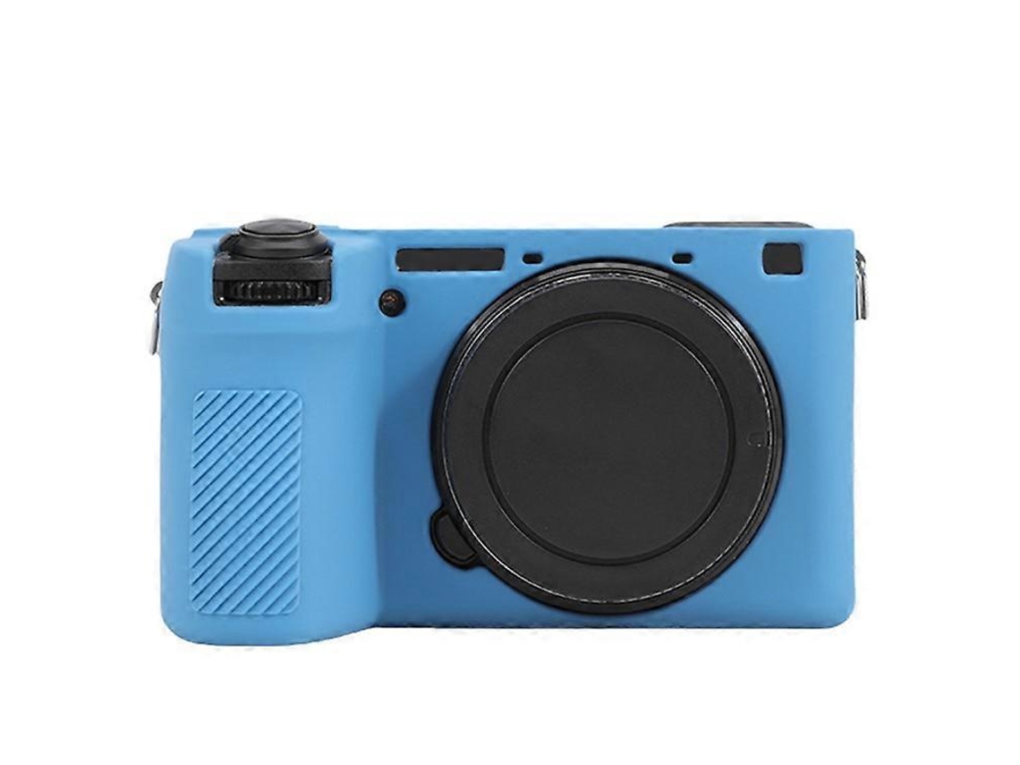Funda protectora de silicona suave y brillante compatible con Sony A6700 Facpoet