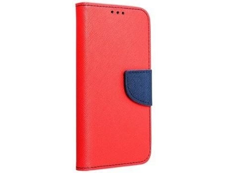 Funda Samsung M11 LMOBILE Flip Cover (Azul Marino y Rojo)