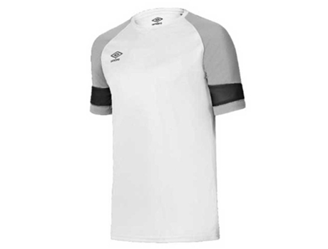 Camiseta de Hombre para Fútbol UMBRO Lukenga Blanco (XL)