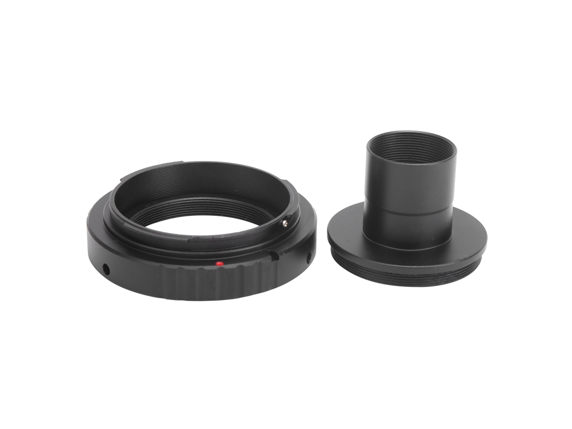 Adaptador De Anillo T Para Objetivos Telescópicos De Cámaras Réflex Canon M42x0.75mm 24.5mm De Metal
