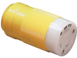 Conexión Eléctrica MARINCO Female 30A 125V Amarillo