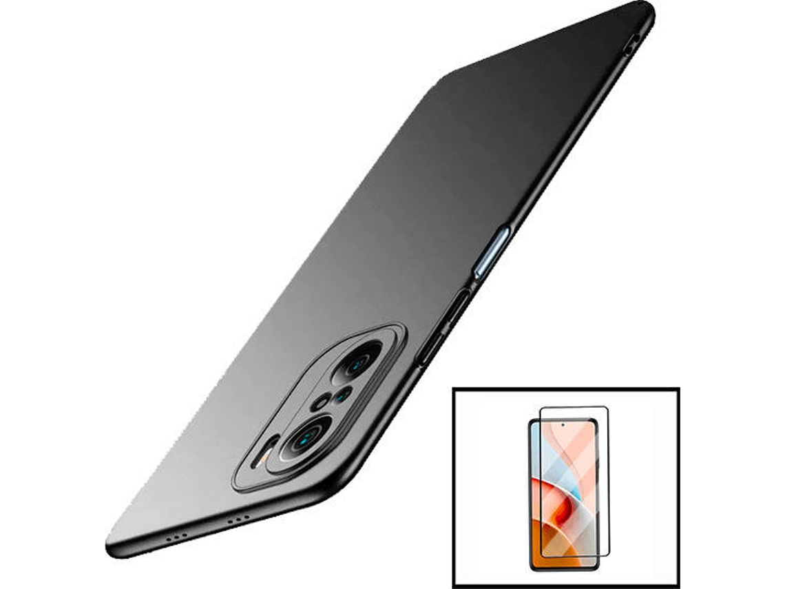 Kit Carcasa y Protector Xiaomi Redmi Note 10 Pro PHONECARE SlimShield Negro