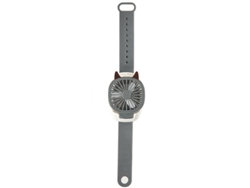 Ventilador Personal Chrui Con Pulsera, 3 Velocidades, Recargablegris