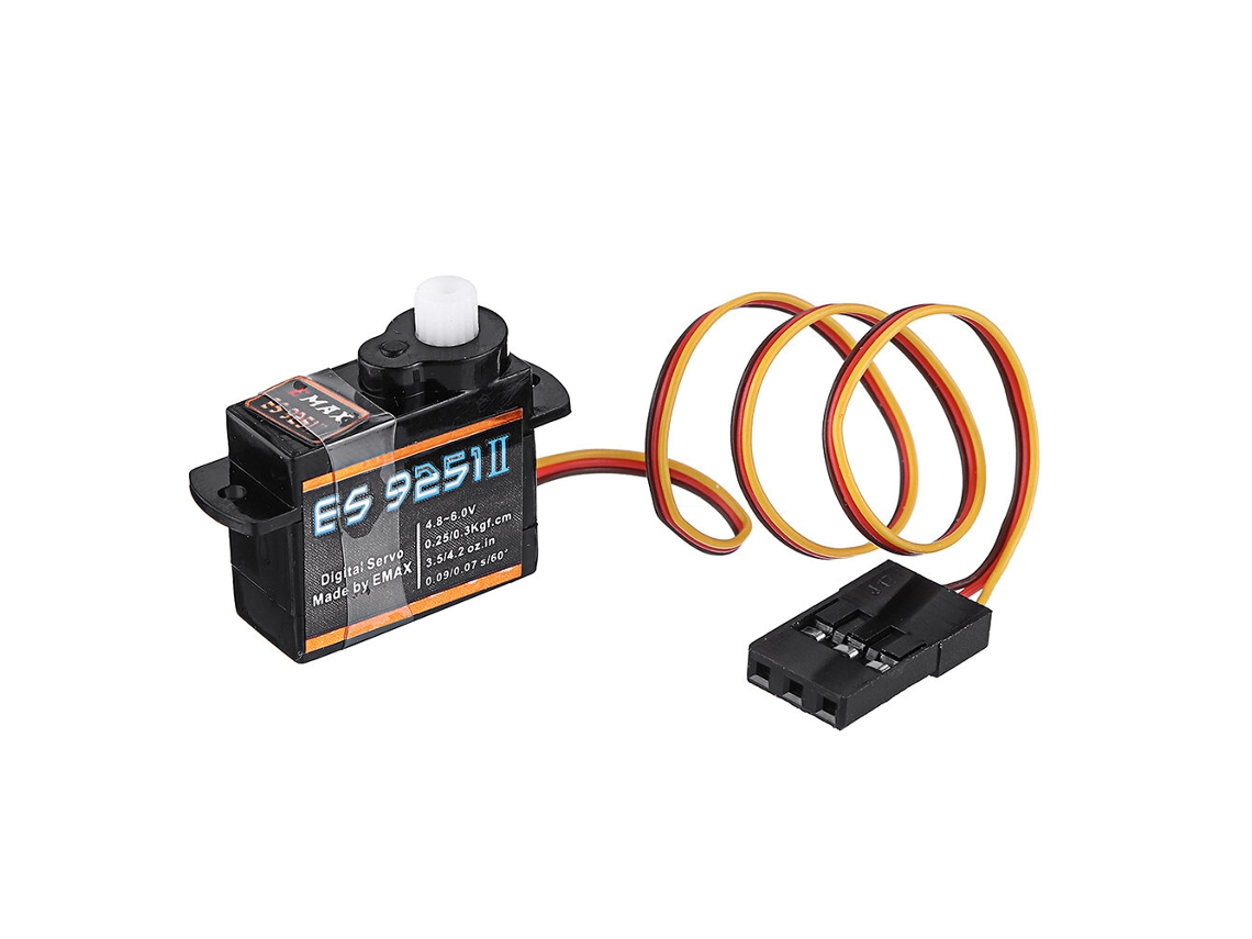 5 Pcsemax Es9251 Upgrade Version 3g Plastic Gear Micro Digital Servo For Rc Model