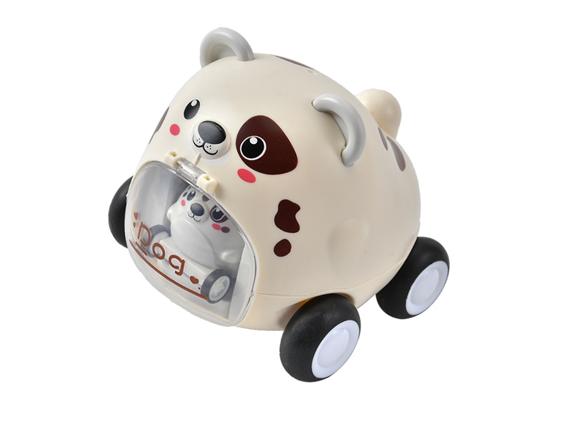 Vlola-juguetes De Coches Catapulta Interactivos Animales Cómicos De Inercia De Expulsión Para Niños Niñas Regalo Perro Estándar