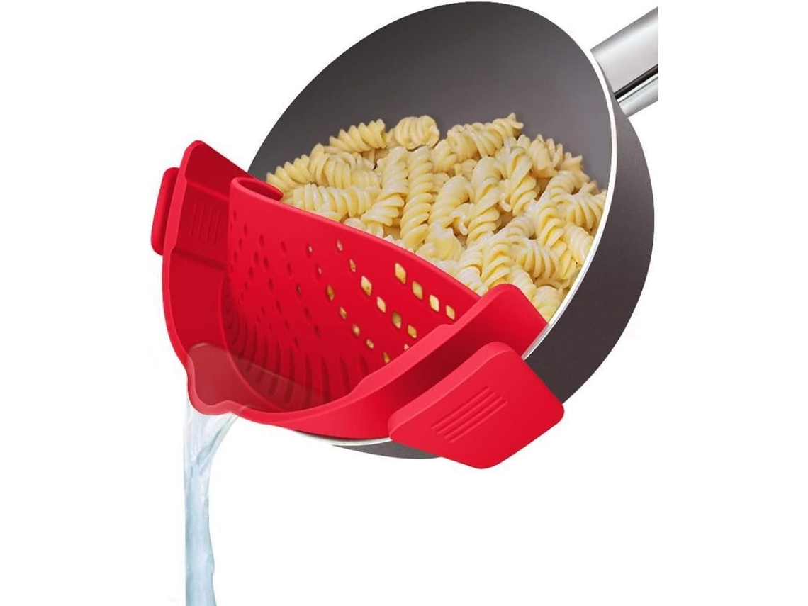 Cesta De Cocina De Silicona Con Pinza Para Ollas Y Cuencos, Ideal Para Pasta, Carne Y Verduras.
