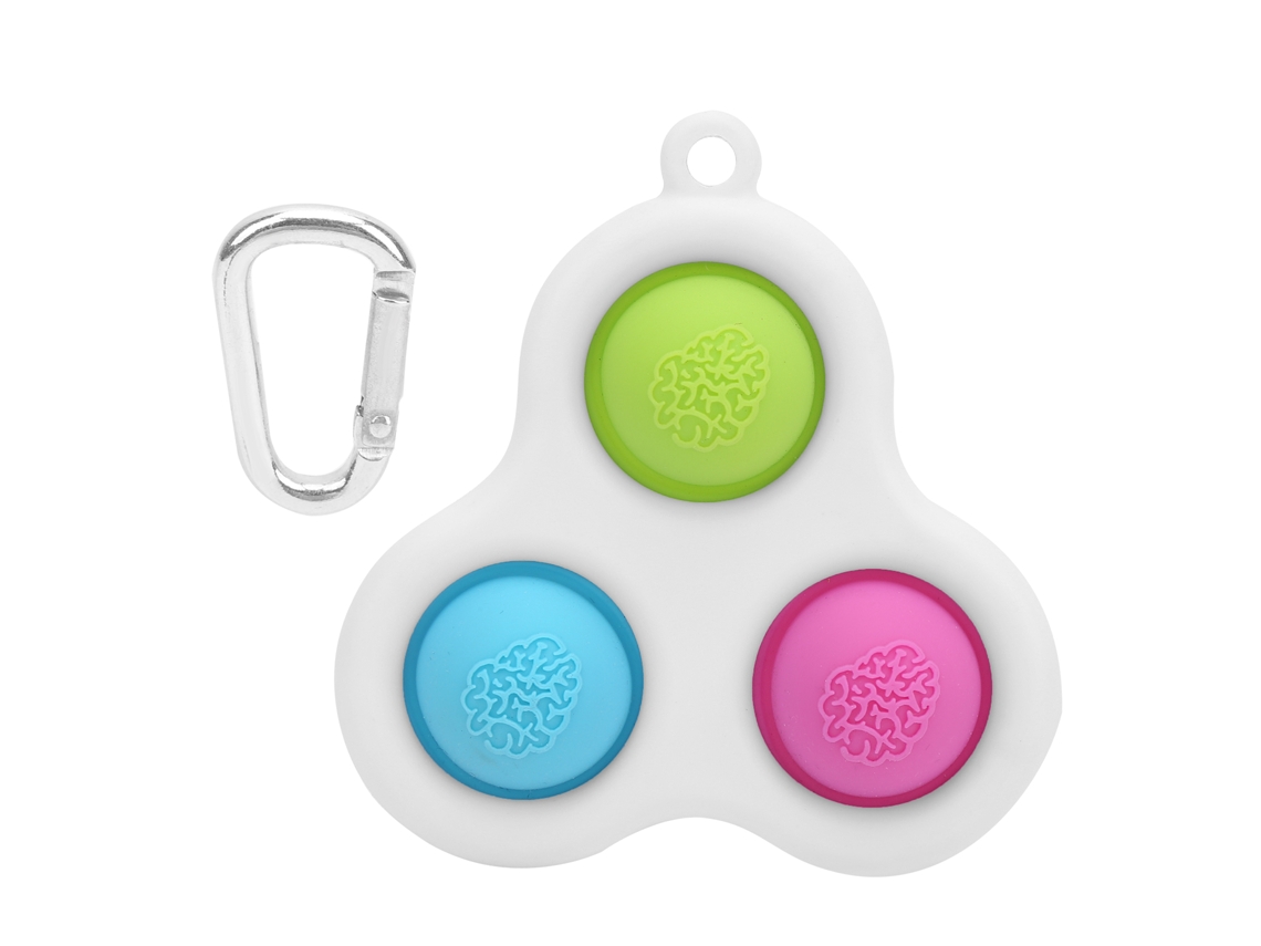 Juguete Sensorial Antiestrés Con Burbujas Para Niños, Adultos Y Personas Con Discapacidades Especiales - Verde, Azul, Rosa