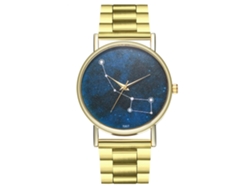 Reloj De Pulsera Unisex Clásico De Cuarzo Con Esfera Redonda Y Brazalete Informal De Acero.