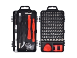 Kit de chaves de fenda magnéticas multifuncional 110 em 1 para reparo de celular laptop relógio | S/MARCA