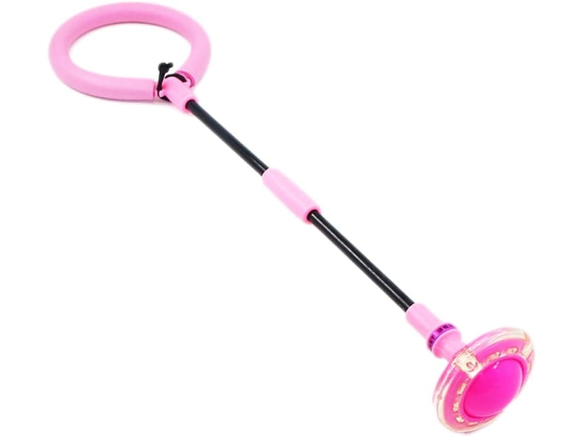 Pelota Saltarina Plegable Tiene Un Colorido Diseño De Aros. Pueden Disfrutarla Tanto Niños Como Adultos, Y Es Perfecta Para Los Más Pequeños