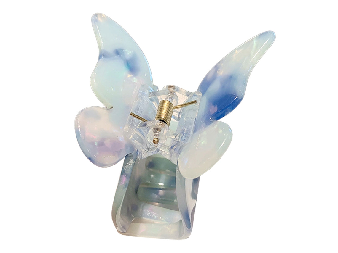 Pinzas para el cabello con diseño de mariposa, antideslizantes y de sujeción fuerte