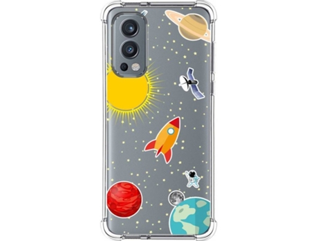 Carcasa OnePlus Nord 2 5G TUMUNDOSMARTPHONE Espacio Multicolor