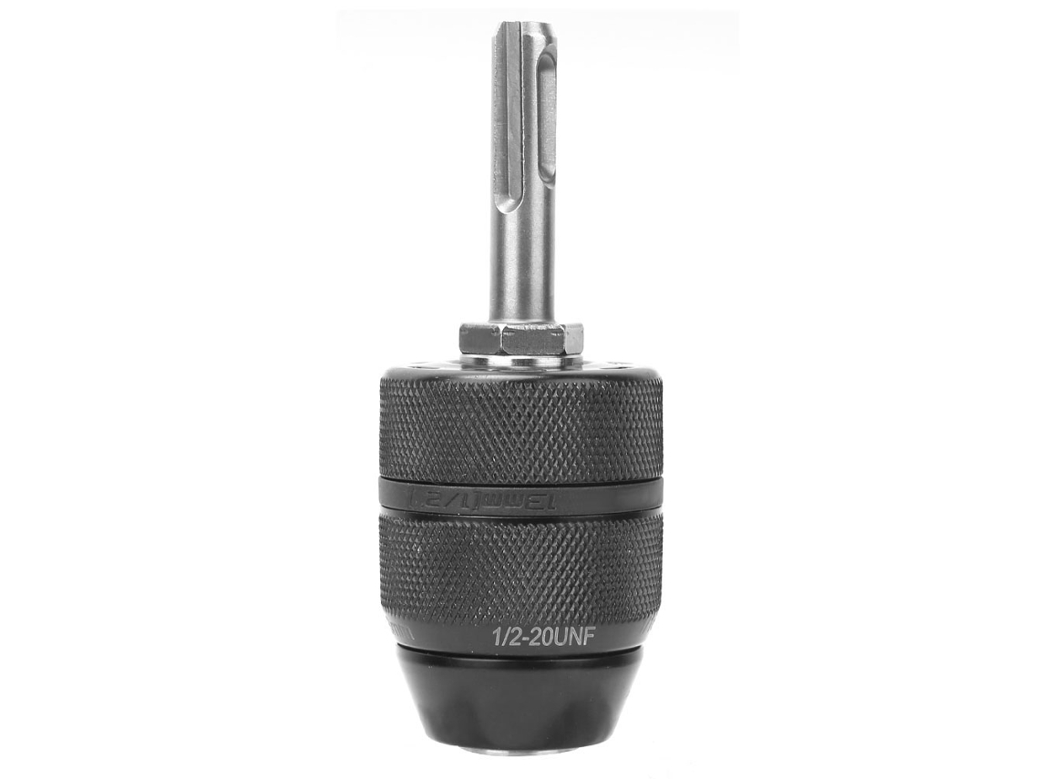 Portabrocas Autoblocante Para Taladro Eléctrico, Adaptador Sds De 2-13 Mm, Rosca 1/2-20unf, Acero Cromo-vanadio.