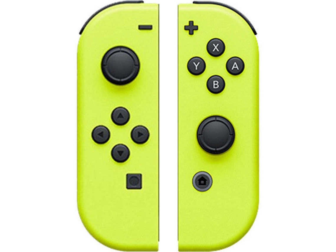 Par de Joy-Con Izquierdo/Derecho para Switch, Amarillo Neón