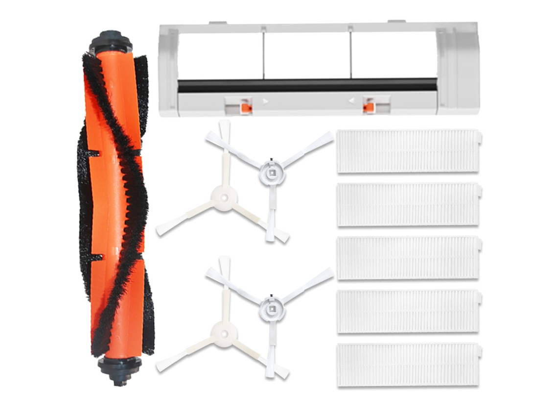 Reemplazo de cepillo de tela, filtro Hepa para Xiaomi Mijia G1 Mjstg1, paño de limpieza lavable, piezas de tela especiales
