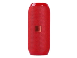 Altavoz Bluetooth portátil Yunzii con entrada auxiliar, reproductor MP3, radio FM, altavoz inalámbrico de graves, compatible con tamaños pequeños
